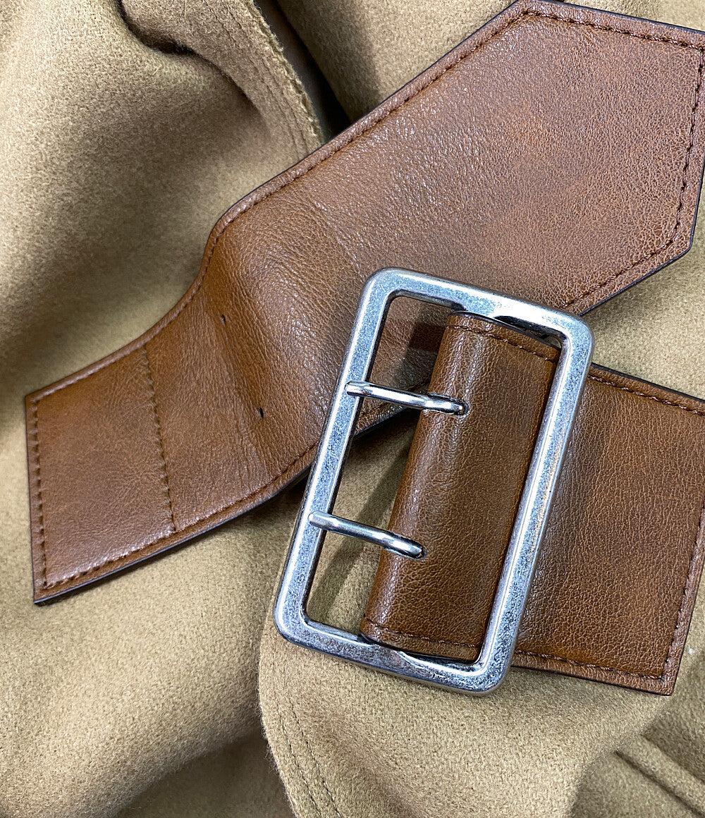 JUNYA WATANABE ベルテッドコート キャメル 24aw JN-J026 メンズ SIZE S ジュンヤワタナベ