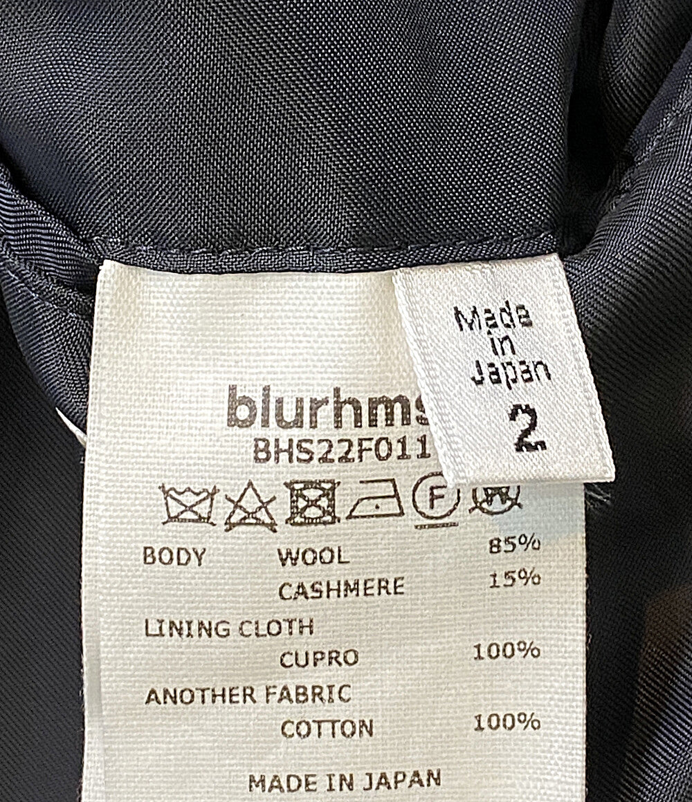 blurhms ブラームス ピーコート Wool Cashmere Pea Coat 22AW BHS22F011 メンズ SIZE 2