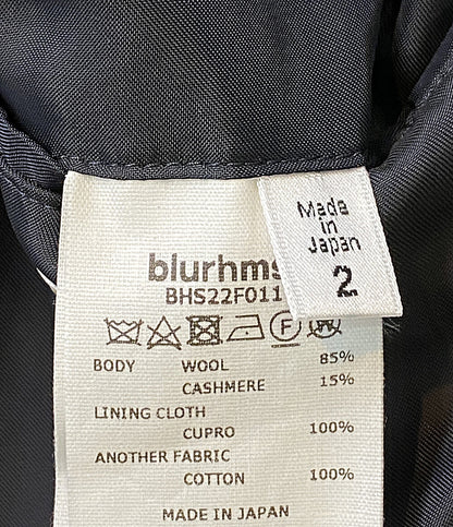 blurhms ブラームス ピーコート Wool Cashmere Pea Coat 22AW BHS22F011 メンズ SIZE 2