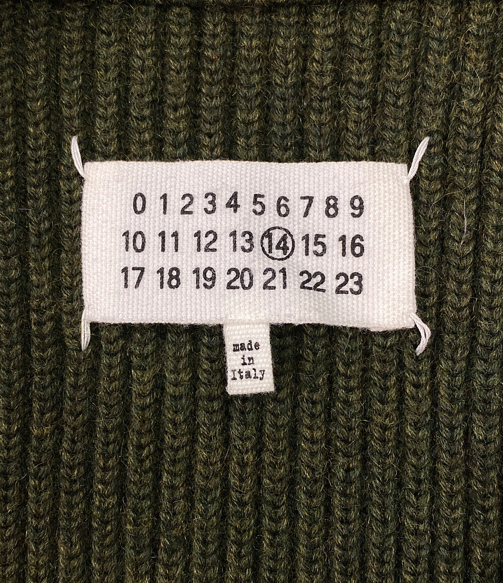 メゾンマルジェラ  ドライバーズニット フルジップ 20aw     メンズ SIZE M  Maison Margiela