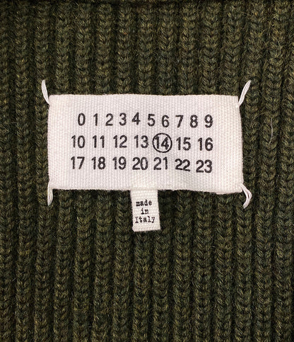 メゾンマルジェラ  ドライバーズニット フルジップ 20aw     メンズ SIZE M  Maison Margiela