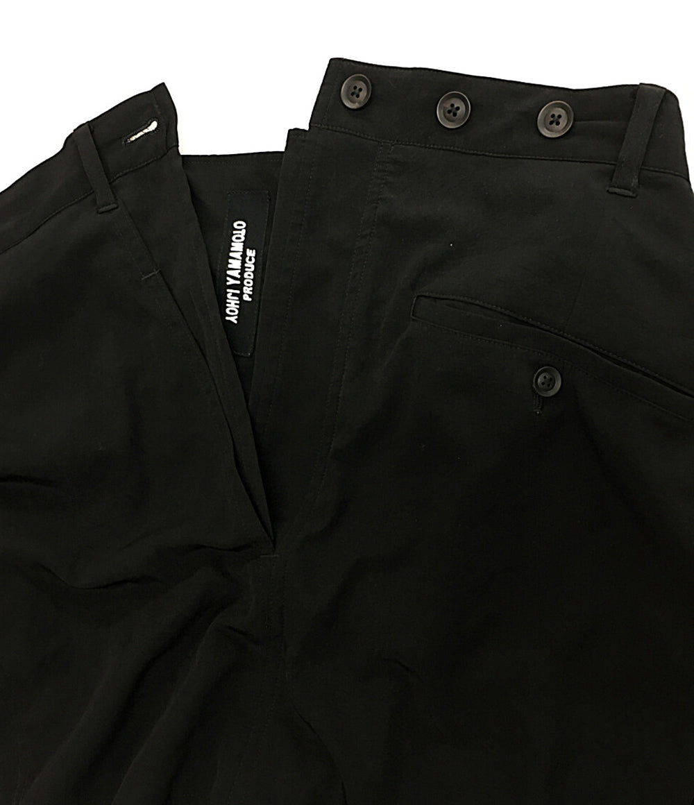 ヨウジヤマモトプールオム パンツ Ta TUXEDO R-STANDARD HAKAMA PANTS II 24SS メンズ SIZE 3 YOHJI YAMAMOTO POUR HOMME