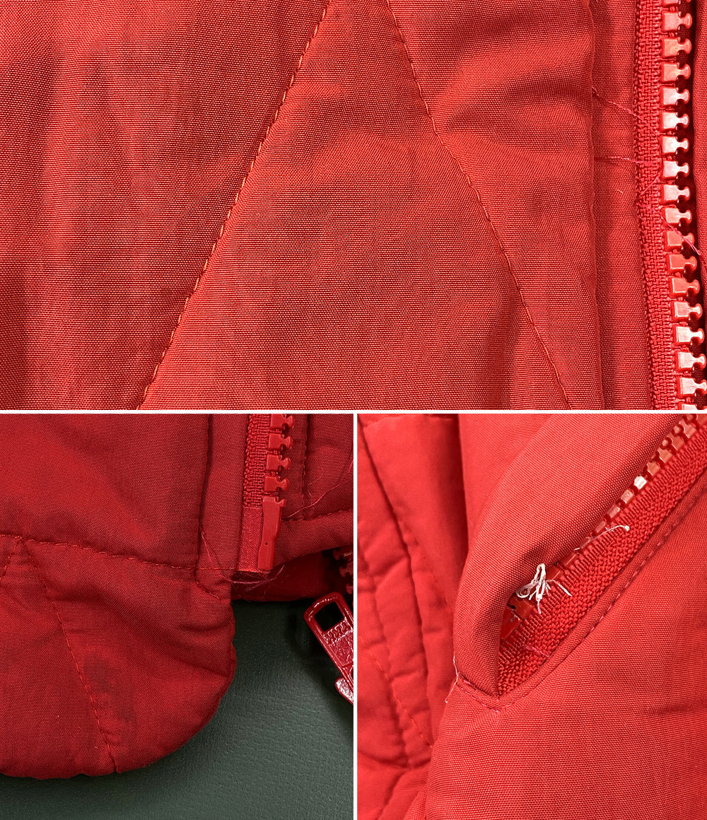 ISSEY MIYAKE 中綿ブルゾン レッド WIND COAT メンズ SIZE M イッセイミヤケ