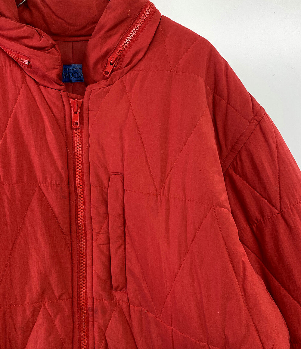 ISSEY MIYAKE 中綿ブルゾン レッド WIND COAT メンズ SIZE M イッセイミヤケ