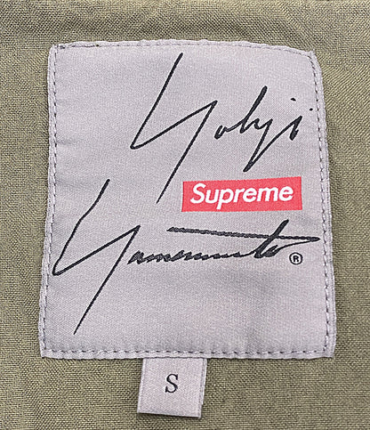 ヨウジヤマモト シュプリーム ジップフードジャケット ミリタリー カーキ 20AW メンズ SIZE S Yohji Yamamoto × Supreme