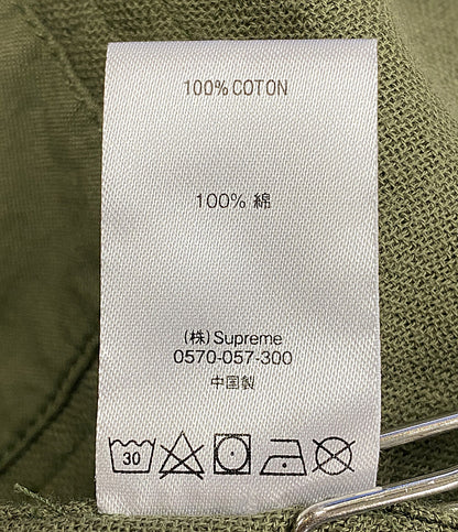 ヨウジヤマモト シュプリーム ジップフードジャケット ミリタリー カーキ 20AW メンズ SIZE S Yohji Yamamoto × Supreme