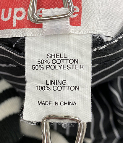 Supreme×COMME des GARCONS SHIRT ベースボールジャケット Reversible Varsity Baseball Jacket 14SS メンズ SIZE S シュプリーム