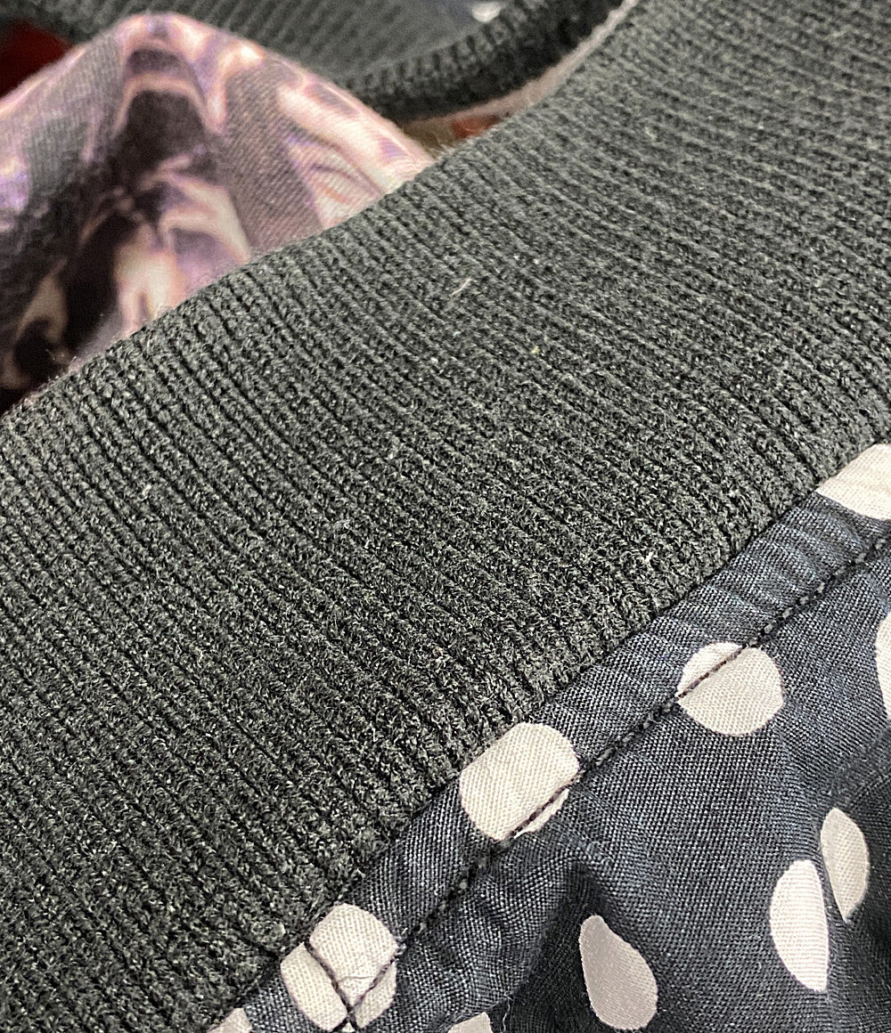 Supreme×COMME des GARCONS SHIRT ベースボールジャケット Reversible Varsity Baseball Jacket 14SS メンズ SIZE S シュプリーム