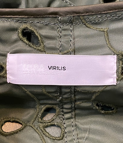 美品 TOGA VIRILIS トーガビリリース ジャケット 23SS TV31-FC306 レディース SIZE 44