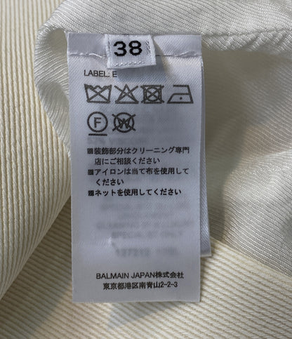 バルマン  テーラードジャケット ダブルブレステッドブレザー      レディース SIZE 38  BALMAIN