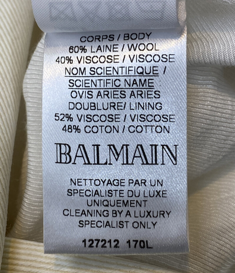 バルマン  テーラードジャケット ダブルブレステッドブレザー      レディース SIZE 38  BALMAIN