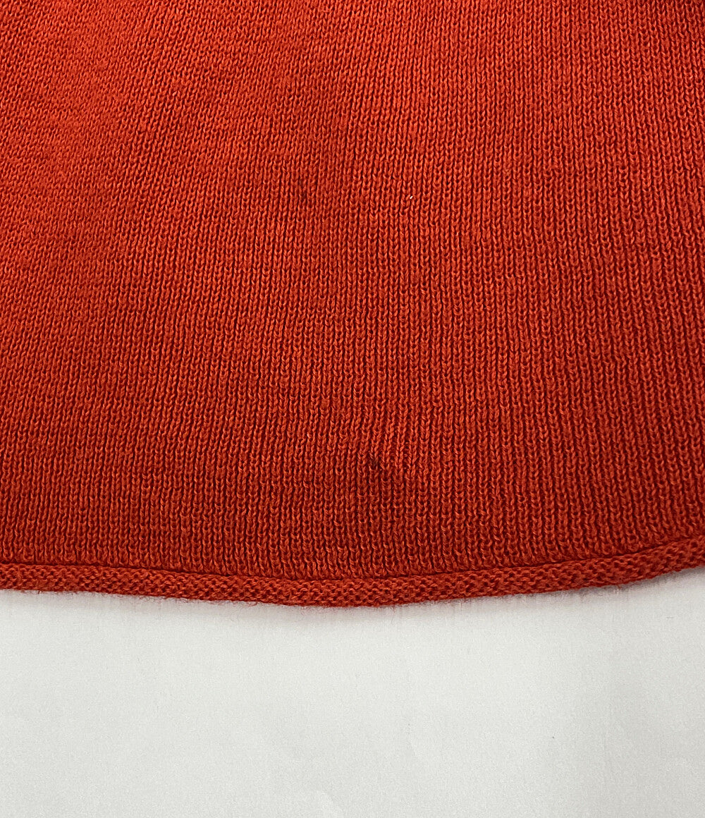 STELLA McCARTNEY リブニットワンピースドレス レッド レディース SIZE 34 ステラマッカートニー