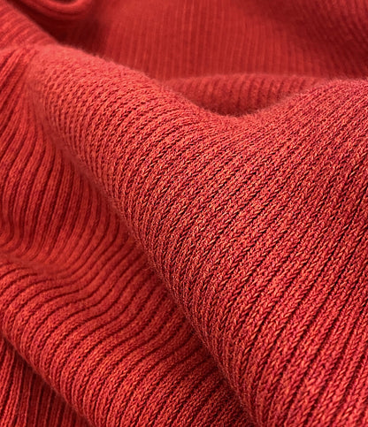 STELLA McCARTNEY リブニットワンピースドレス レッド レディース SIZE 34 ステラマッカートニー