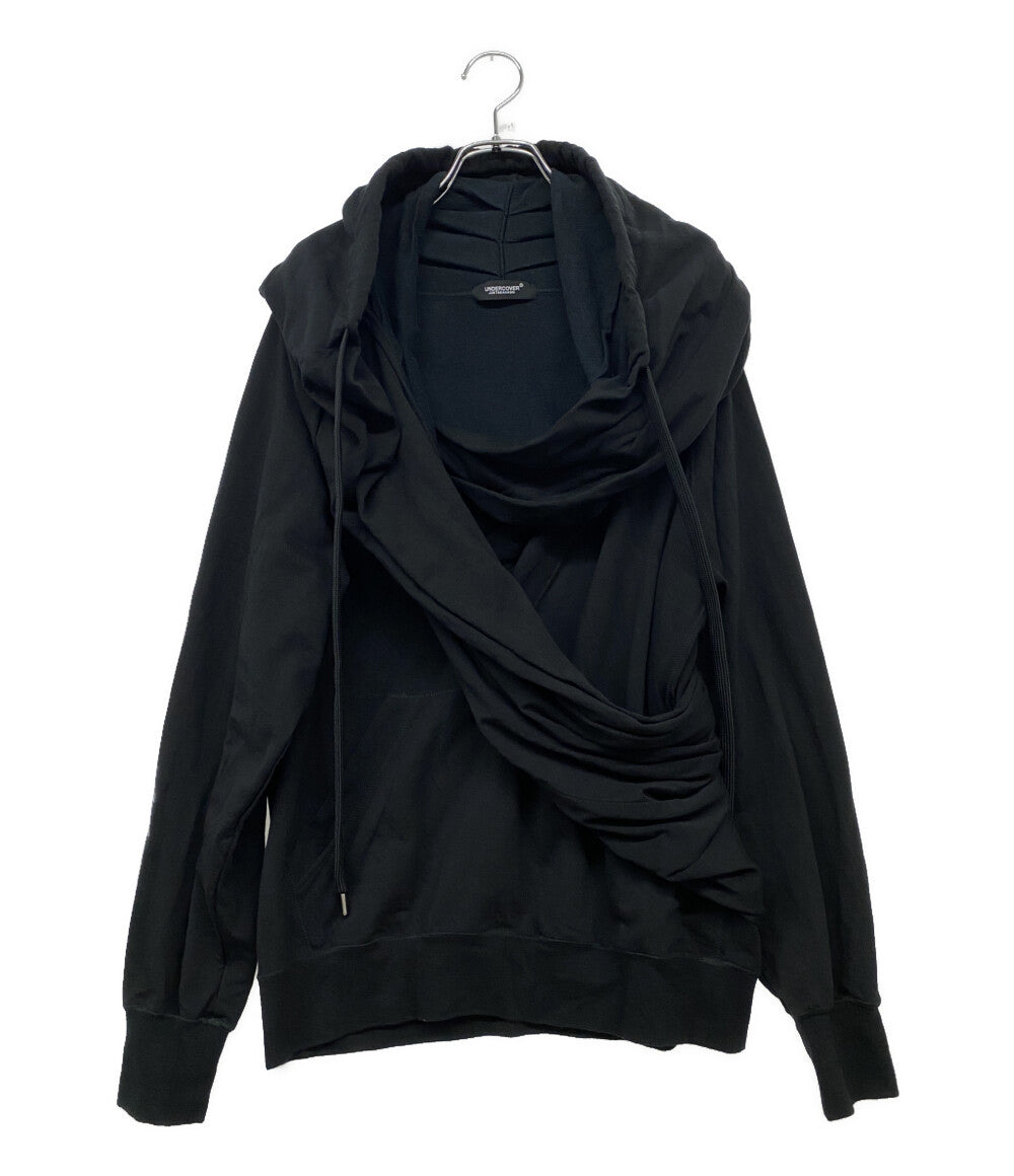 アンダーカバー パーカー カシュクールドレープフーディ 23AW レディース SIZE 2 UNDERCOVER