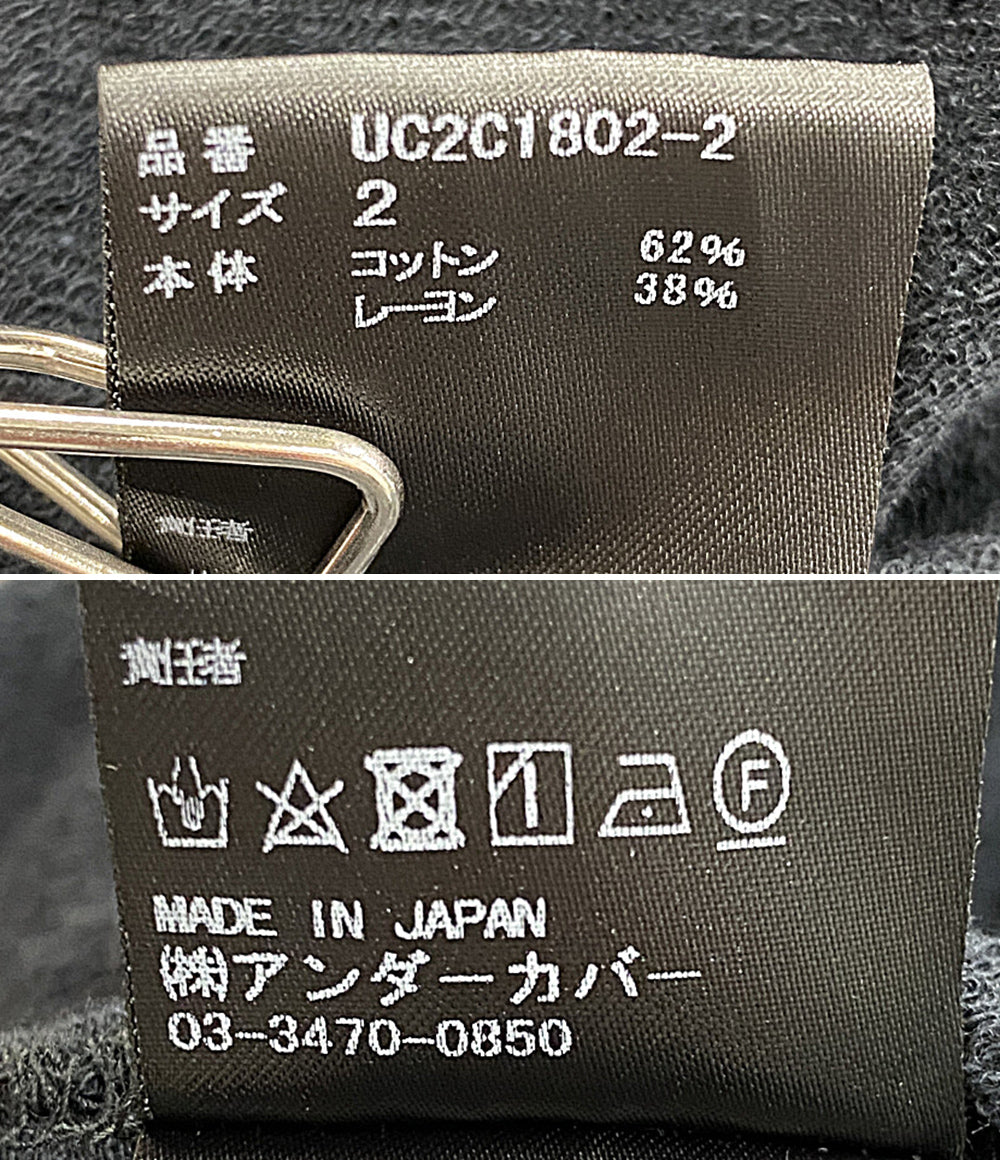 アンダーカバー パーカー カシュクールドレープフーディ 23AW レディース SIZE 2 UNDERCOVER