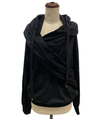 アンダーカバー パーカー カシュクールドレープフーディ 23AW レディース SIZE 2 UNDERCOVER