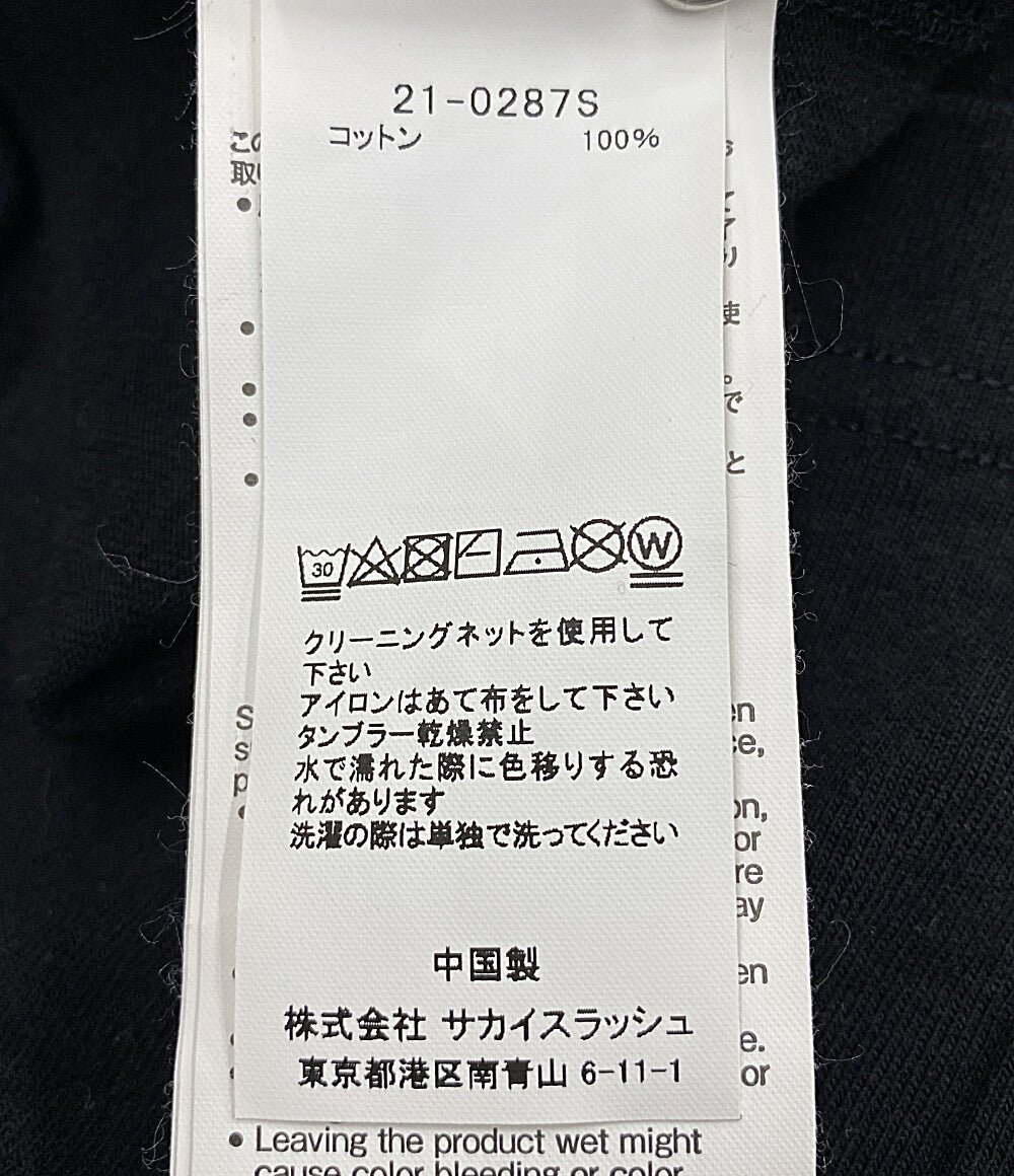 サカイ カウズ 長袖Ｔシャツ layered sleeve cut sew 21-0287S レディース SIZE 2 sacai×KAWS