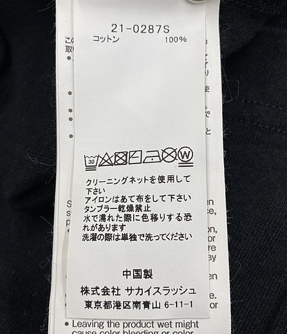 サカイ カウズ 長袖Ｔシャツ layered sleeve cut sew 21-0287S レディース SIZE 2 sacai×KAWS