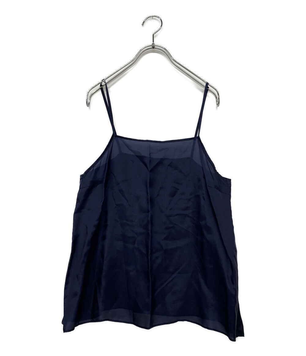 sacai プルオーバー インナー付き Cotton Stripe Chiffon Pullover 21SS 21-05574 レディース SIZE 1 サカイ