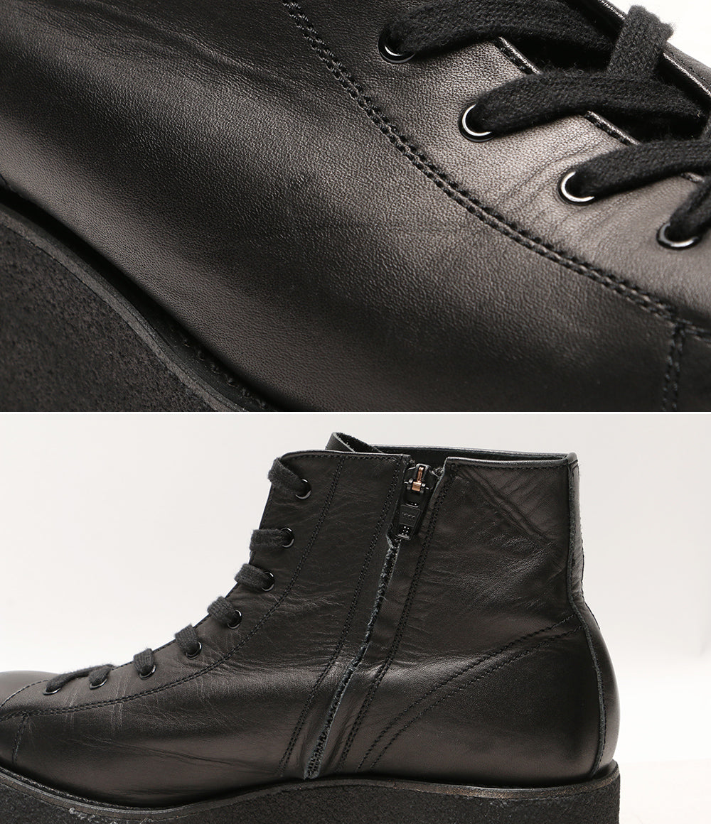 REGULATION Yohji Yamamoto レギュレーションヨウジヤマモト ブーツ レディース SIZE 8