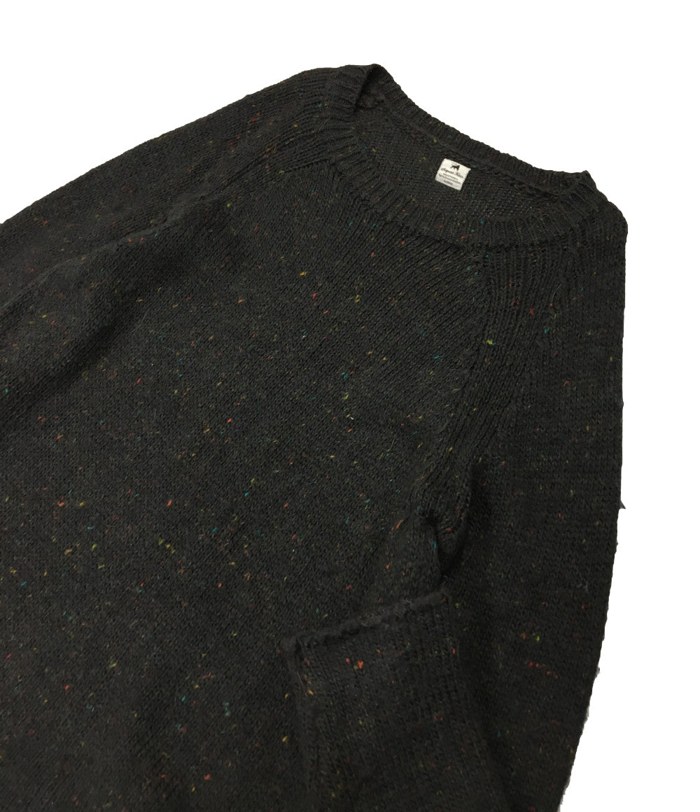 サスクワァッチファブリックス  長袖ニット ロング丈 HANTEN KNIT 19AW     メンズ SIZE L  SASQUATCHfabrix