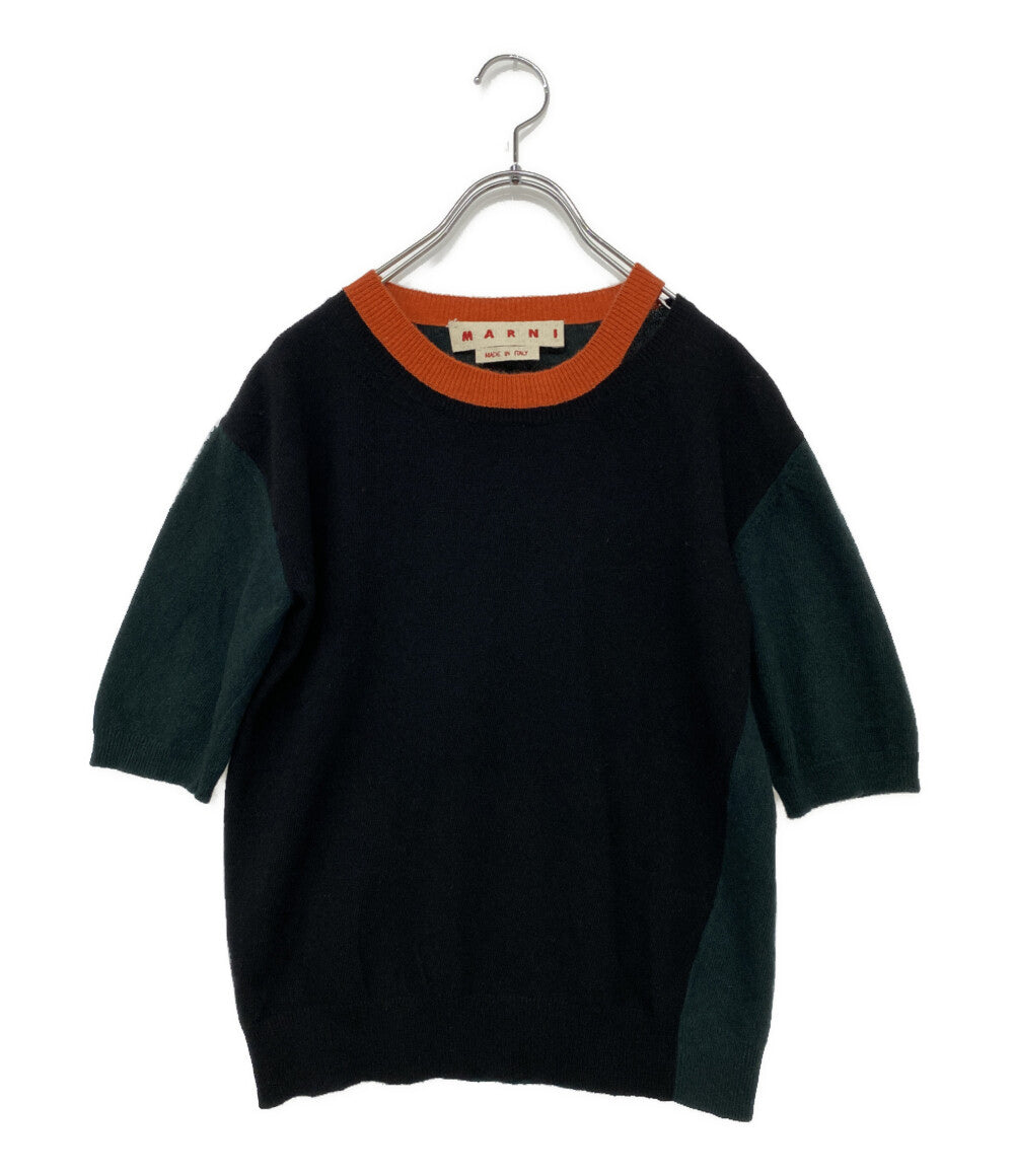 MARNI ウールニットカットソー 半袖 21SS レディース SIZE 38 マルニ