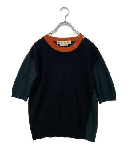 MARNI ウールニットカットソー 半袖 21SS レディース SIZE 38 マルニ
