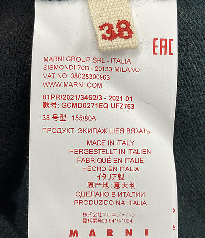 MARNI ウールニットカットソー 半袖 21SS レディース SIZE 38 マルニ