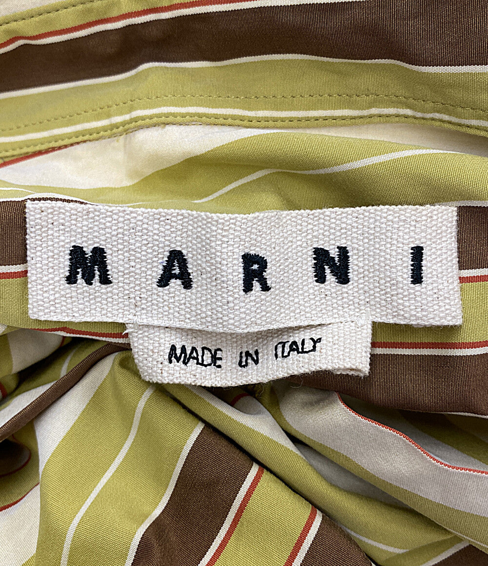 マルニ 長袖シャツ CUMU0001A0 ストライプ メンズ SIZE 48 MARNI
