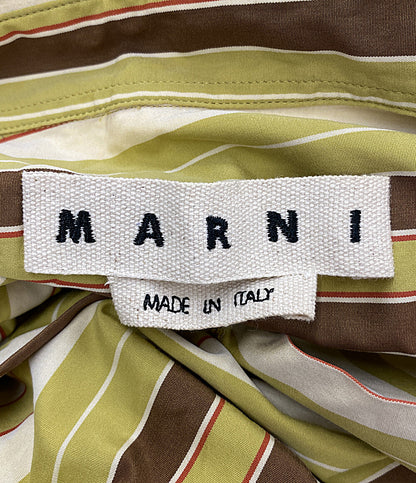 マルニ 長袖シャツ CUMU0001A0 ストライプ メンズ SIZE 48 MARNI