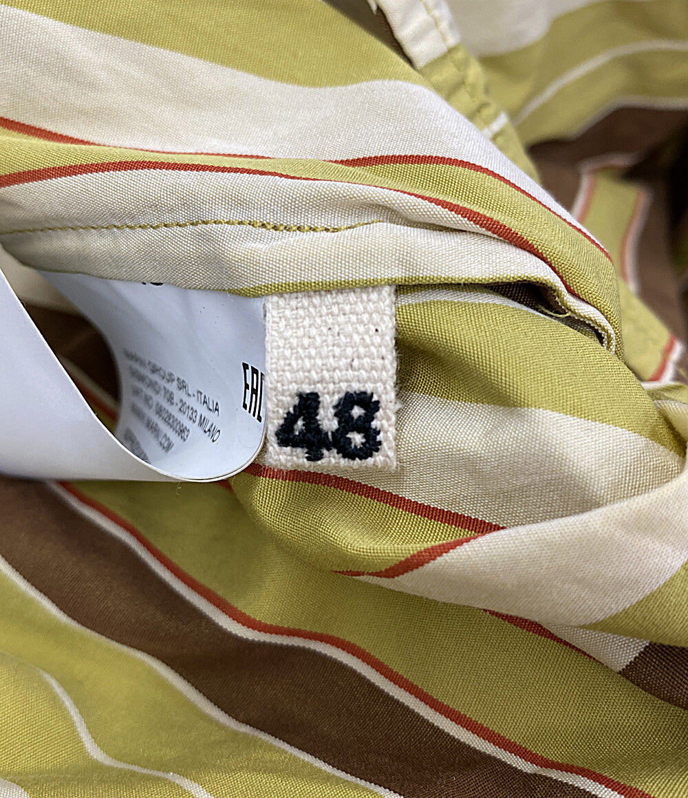 マルニ 長袖シャツ CUMU0001A0 ストライプ メンズ SIZE 48 MARNI