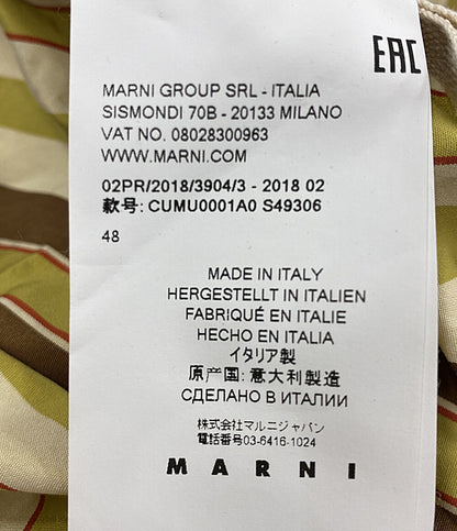 マルニ 長袖シャツ CUMU0001A0 ストライプ メンズ SIZE 48 MARNI