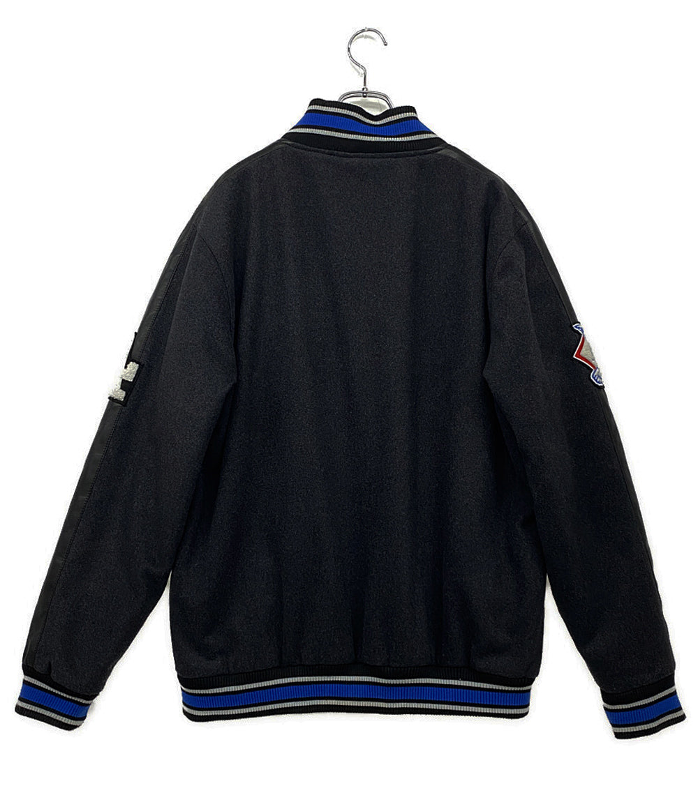 GENUINE MERCHANDISE ジェニュイン マーチャンダイズ DODGERS レザー切替スタジャン メンズ SIZE L