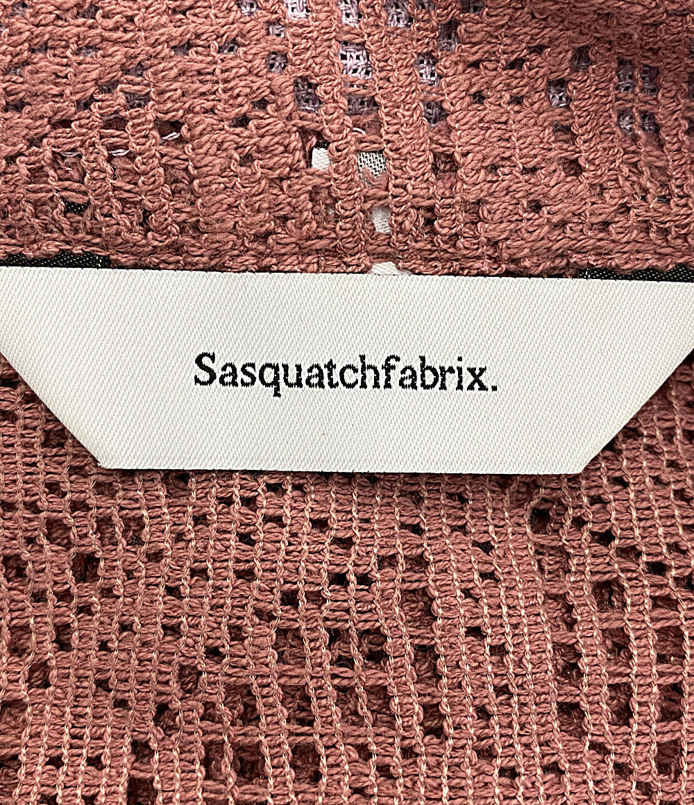 Sasquatchfabrix ジャケット LOVE & PEACE LACE LAPEL JACKET 24SS メンズ SIZE L サスクワァッチファブリックス