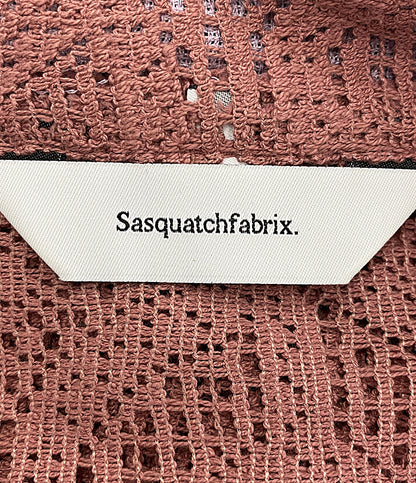 Sasquatchfabrix ジャケット LOVE & PEACE LACE LAPEL JACKET 24SS メンズ SIZE L サスクワァッチファブリックス