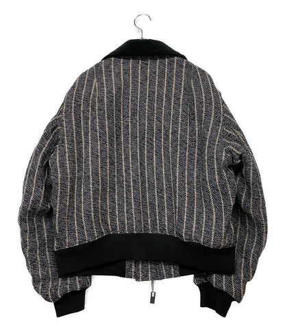 美品 YOHJI YAMAMOTO POUR HOMME ジャケット 3BLEND ST FLIGHT JACKET 24AW HO-Y10-010 メンズ SIZE 2 ヨウジヤマモトプールオム