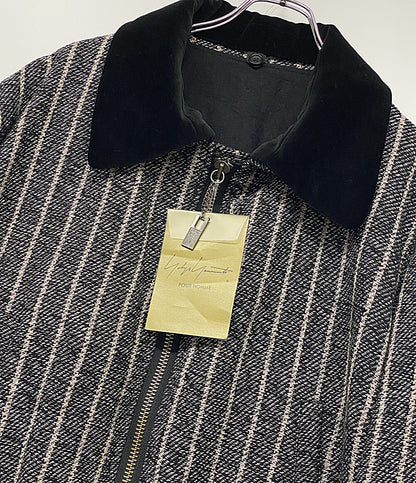 美品 YOHJI YAMAMOTO POUR HOMME ジャケット 3BLEND ST FLIGHT JACKET 24AW HO-Y10-010 メンズ SIZE 2 ヨウジヤマモトプールオム