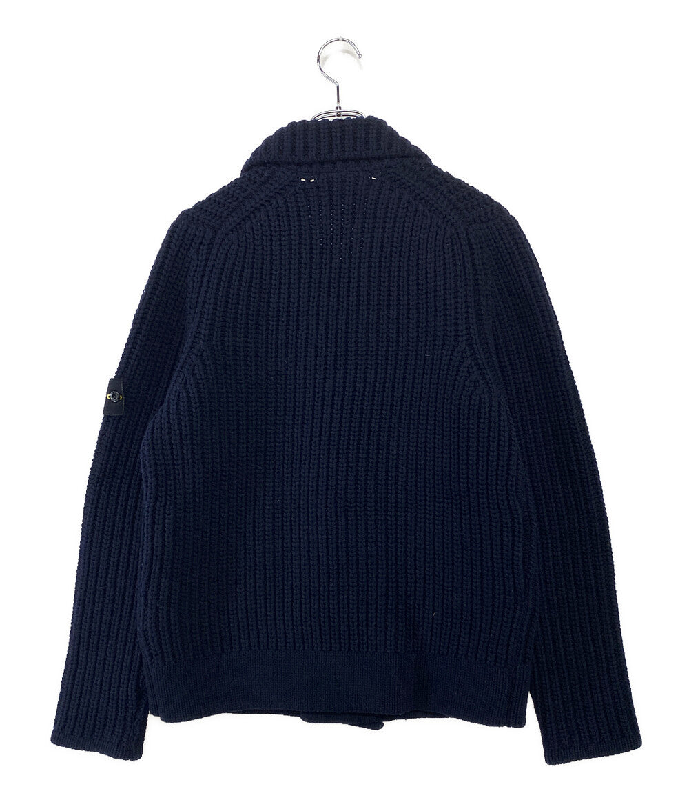 STONE ISLAND ニットコート ダブルボタン 12aw メンズ SIZE L ストーン