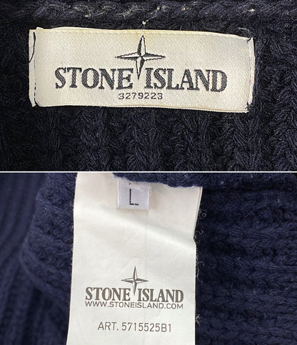 STONE ISLAND ニットコート ダブルボタン 12aw メンズ SIZE L ストーンアイランド