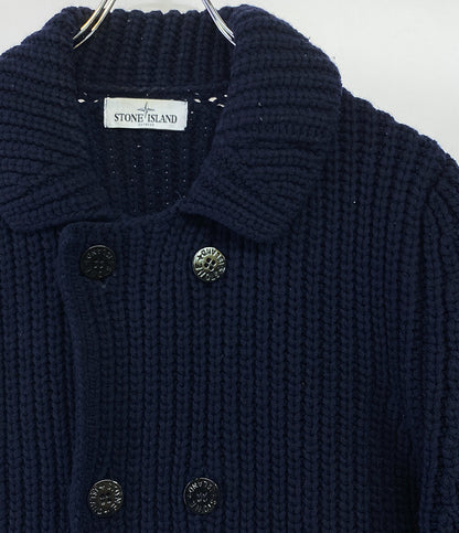 STONE ISLAND ニットコート ダブルボタン 12aw メンズ SIZE L ストーンアイランド