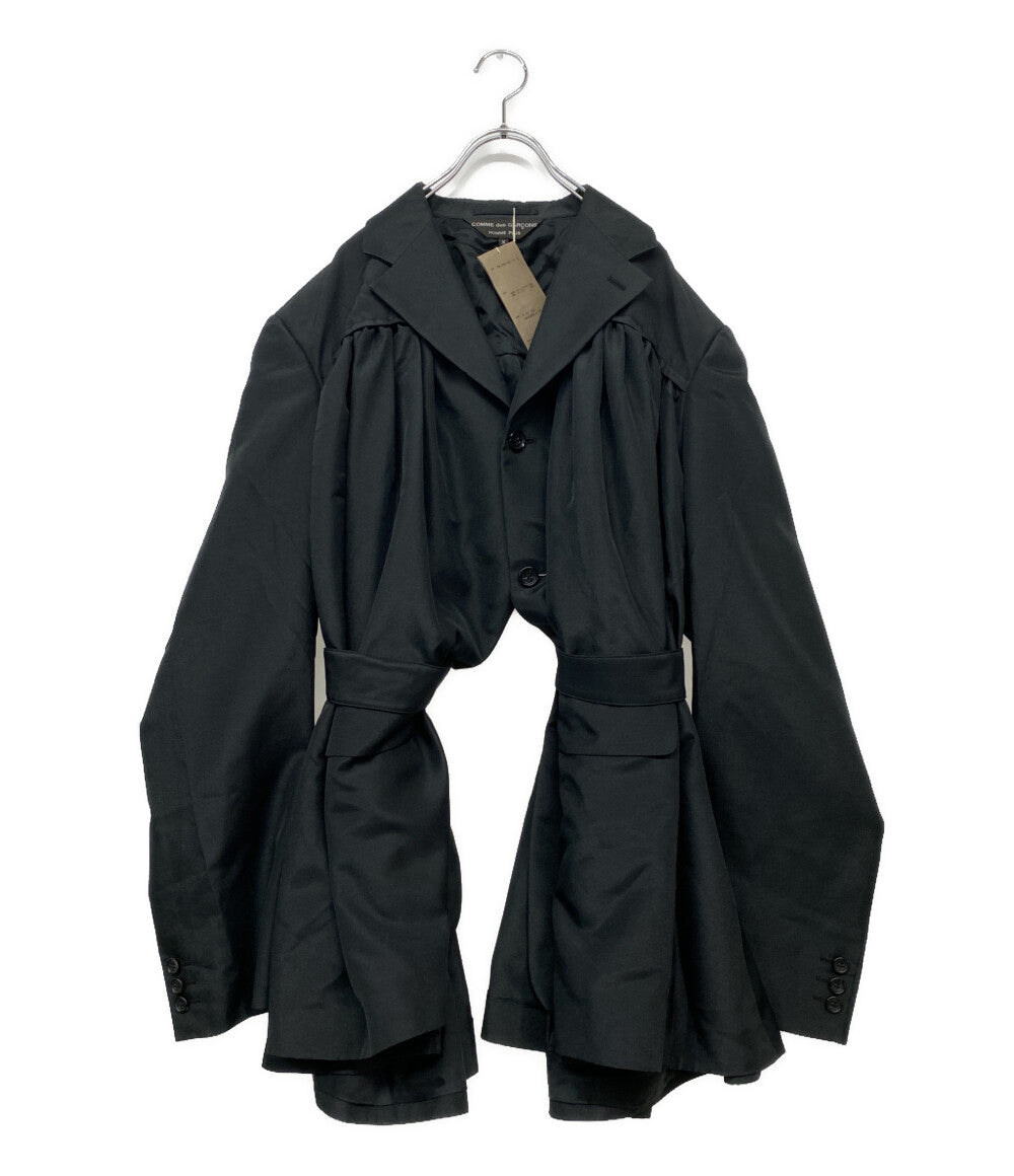 美品 COMME des GARCONS HOMME PLUS カーテンプリーツジャケット 24SS メンズ SIZE M コムデギャルソンオムプリュス