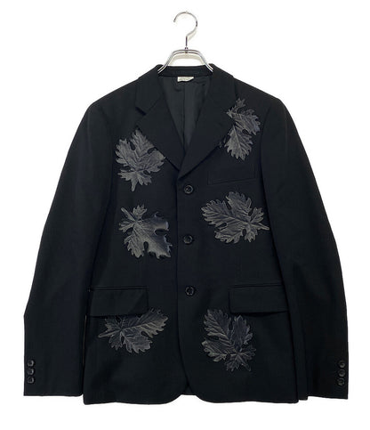 COMME des GARCONS HOMME PLUS テーラードジャケット LEAF JAKCET 24ss PM-J045 メンズ SIZE S コムデギャルソンオムプリュス