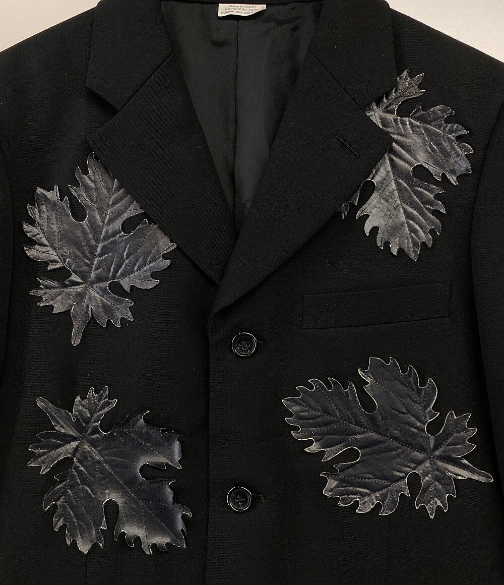 COMME des GARCONS HOMME PLUS テーラードジャケット LEAF JAKCET 24ss PM-J045 メンズ SIZE S コムデギャルソンオムプリュス