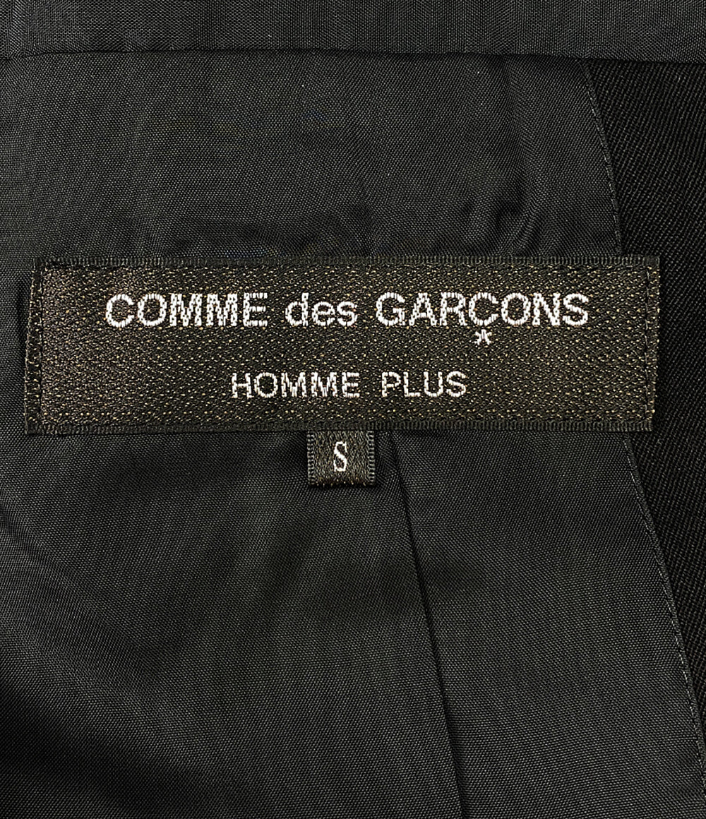 COMME des GARCONS HOMME PLUS テーラードジャケット ウールドッキング 24ss PM-J040 メンズ SIZE S コムデギャルソンオムプリュス
