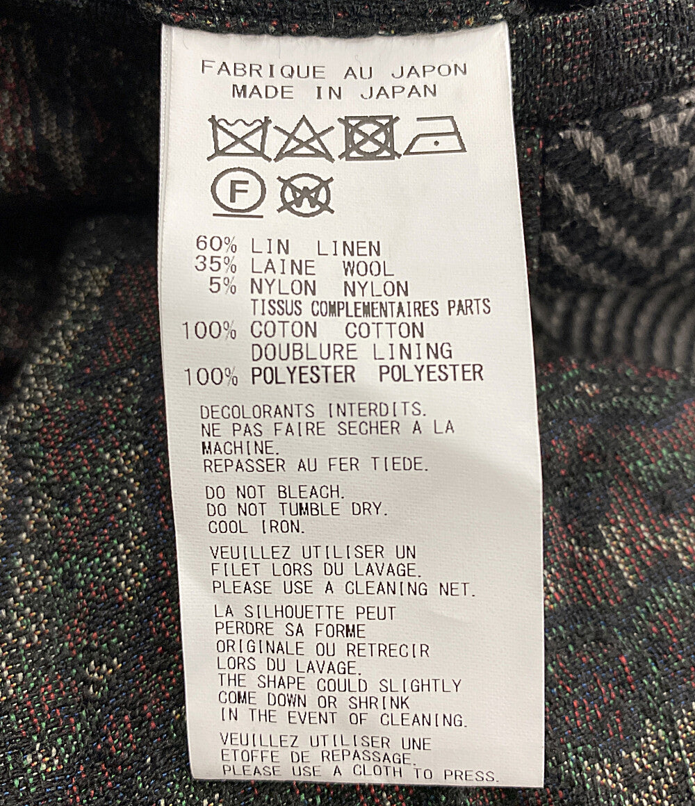 YOHJI YAMAMOTO POUR HOMME ブルゾン ヘリンボーン メンズ SIZE 3 ヨウジヤマモトプールオム