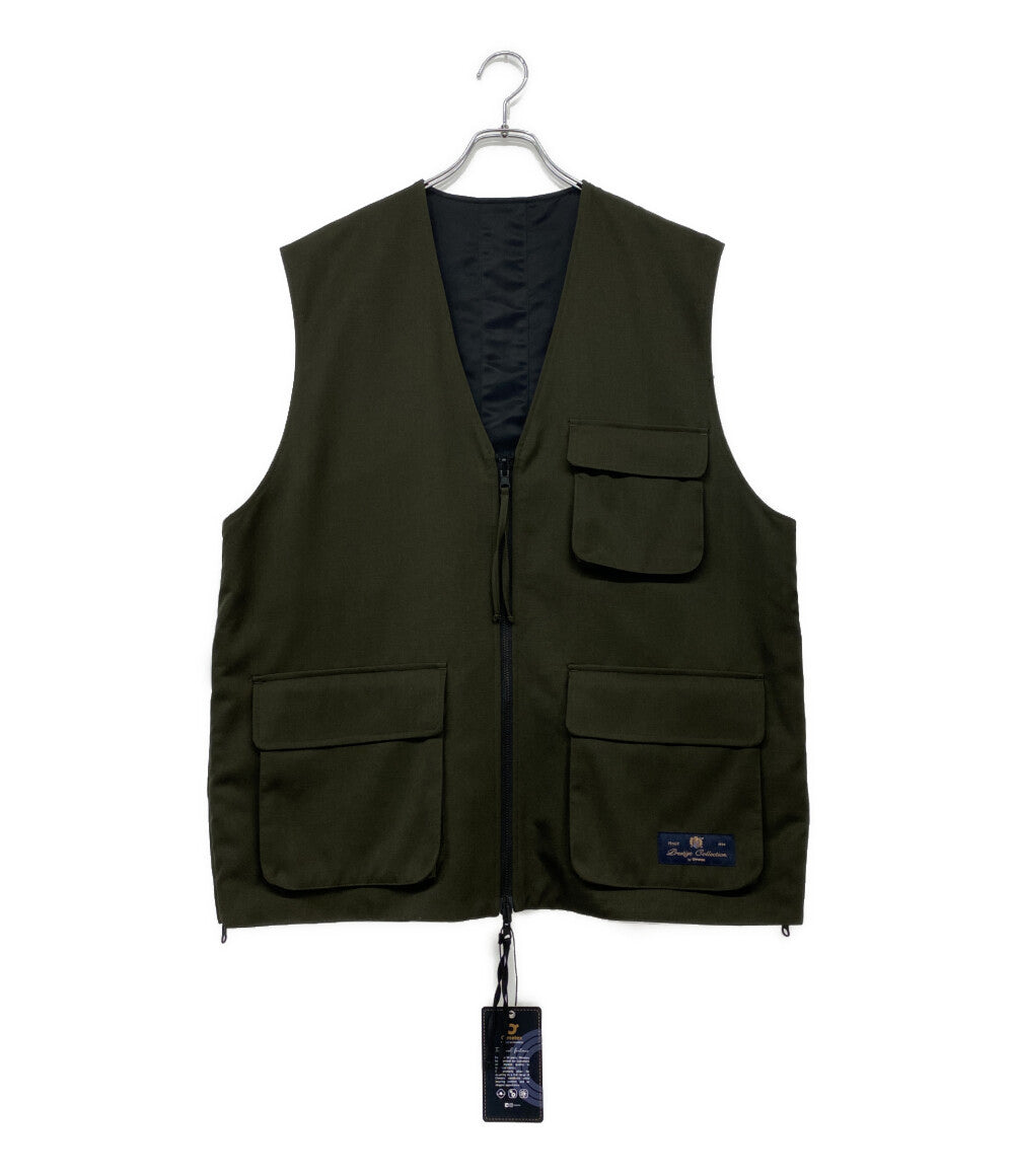 美品 UNITED TOKYO リバーシブルベスト OLMETEX×WOOL GABARDINE メンズ SIZE 2 ユナイテッドトウキョウ