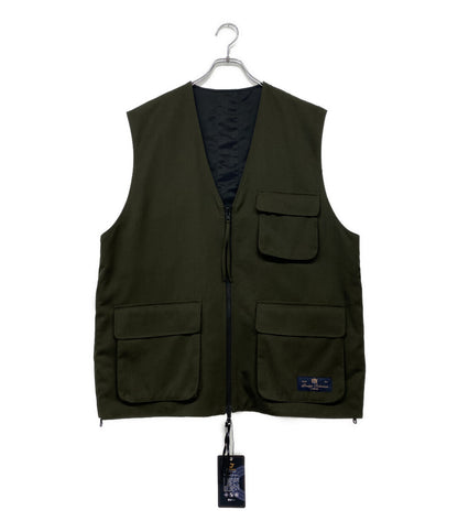 美品 UNITED TOKYO リバーシブルベスト OLMETEX×WOOL GABARDINE メンズ SIZE 2 ユナイテッドトウキョウ