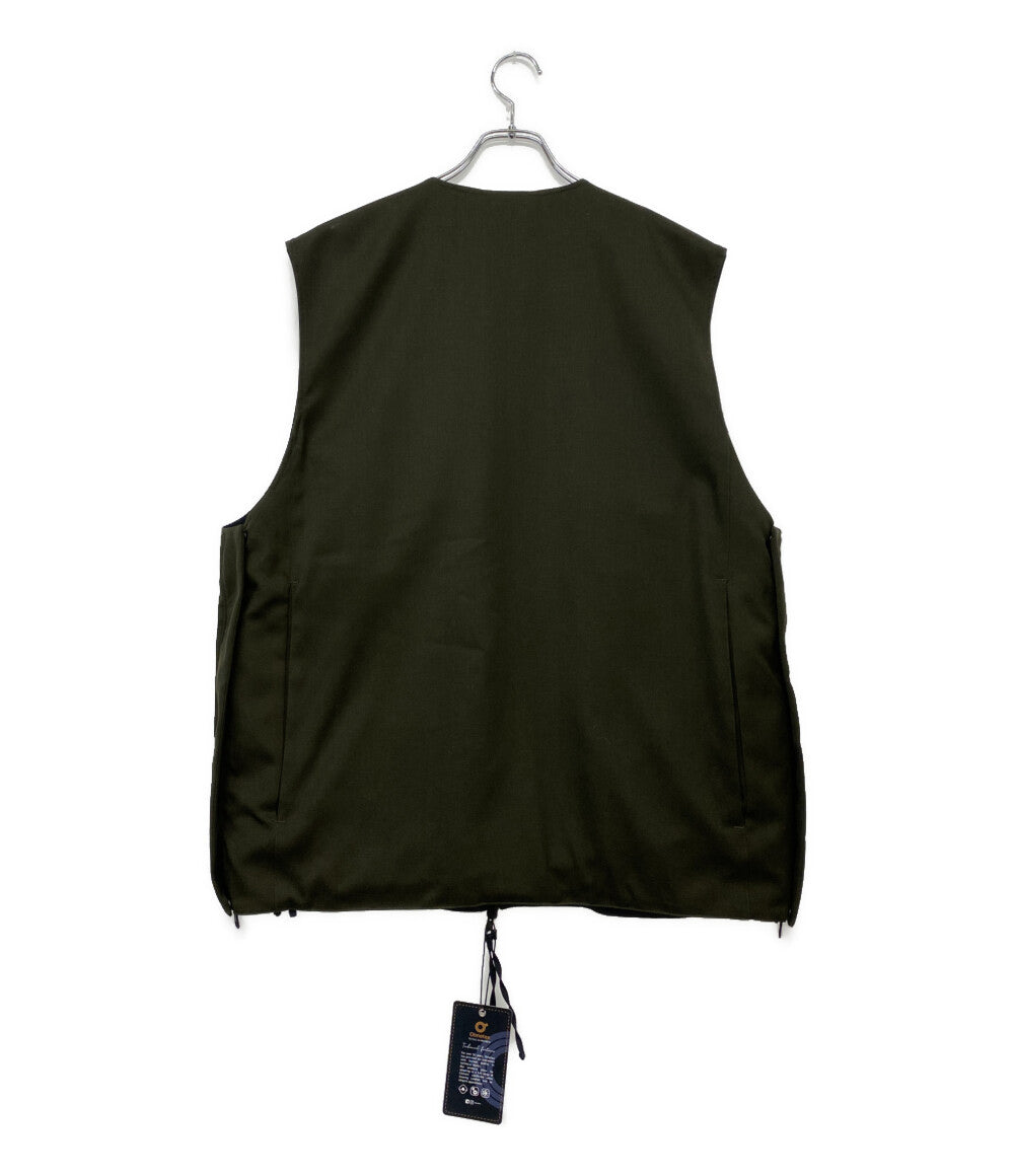 美品 UNITED TOKYO リバーシブルベスト OLMETEX×WOOL GABARDINE メンズ SIZE 2 ユナイテッドトウキョウ