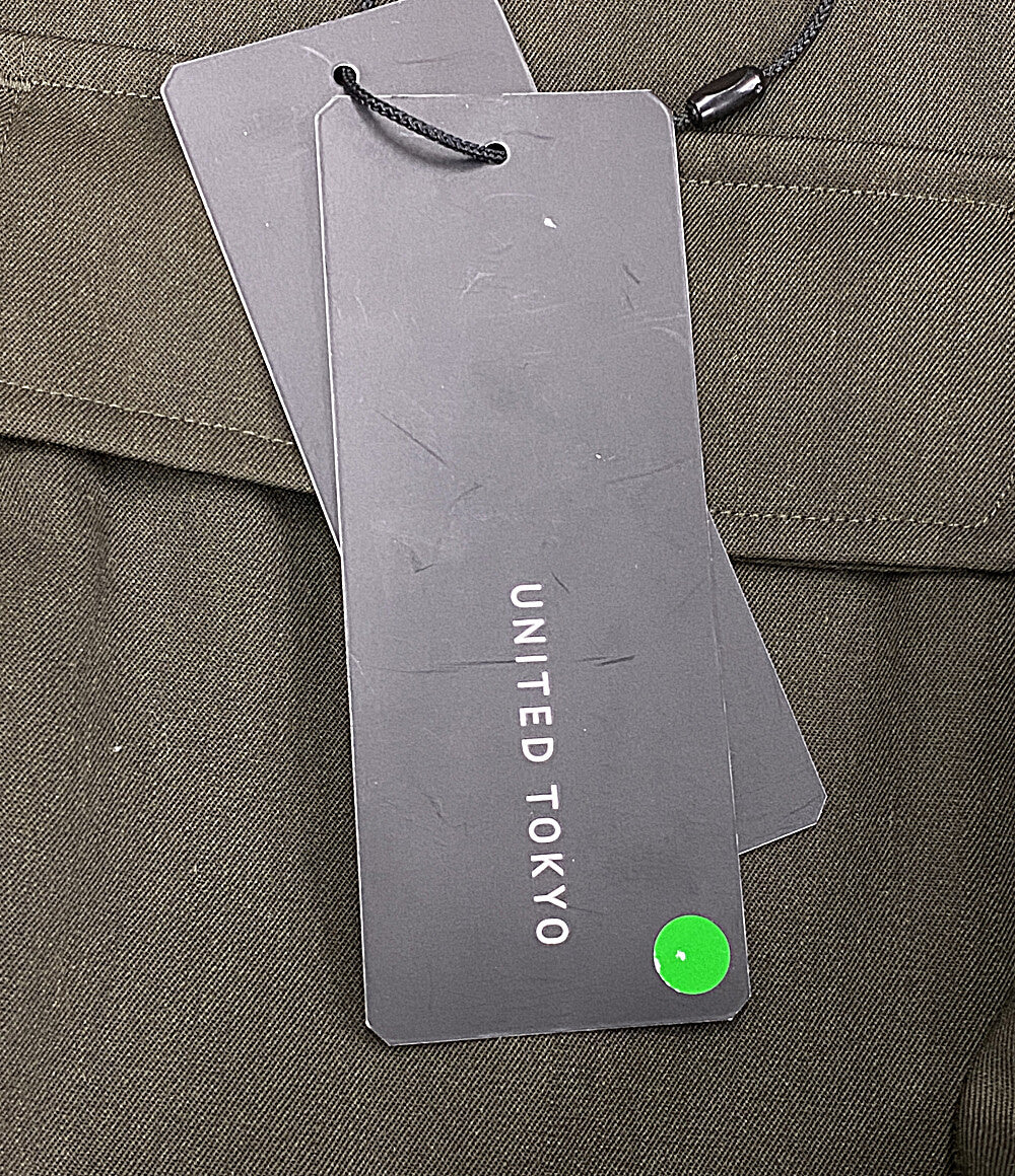 美品 UNITED TOKYO リバーシブルベスト OLMETEX×WOOL GABARDINE メンズ SIZE 2 ユナイテッドトウキョウ