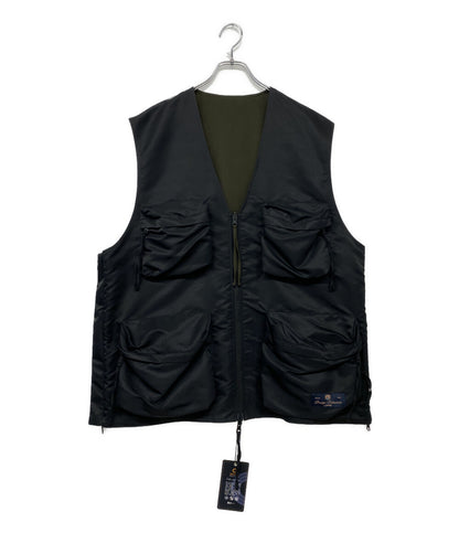 美品 UNITED TOKYO リバーシブルベスト OLMETEX×WOOL GABARDINE メンズ SIZE 2 ユナイテッドトウキョウ